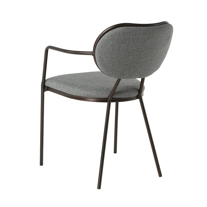 벤츠 패브릭 체어 카페 식탁 인테리어 업소용 거실 식당 디자인 철제 의자 CGP