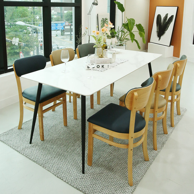 원목의자 오닉스 체어 카페 업소용 인테리어 식탁 식당 의자