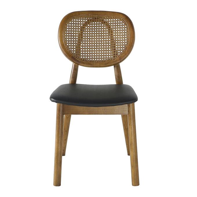 클로버 체어 원목의자 라탄 카페 인테리어 업소용 식당 의자 CGP