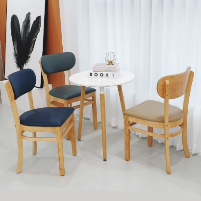 원목의자 오닉스 체어 카페 업소용 인테리어 식탁 식당 의자